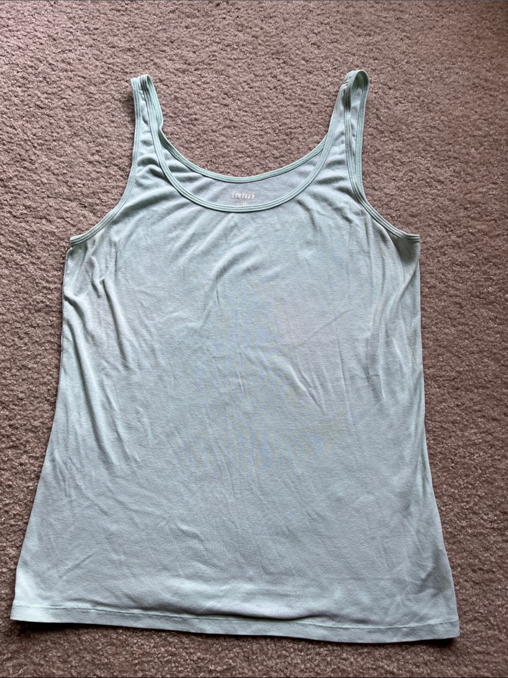 Old Navy Light Mint Scoop Neck Tank Top XL